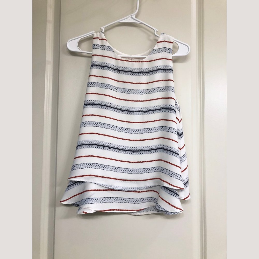 LOFT Tiered Tank Top